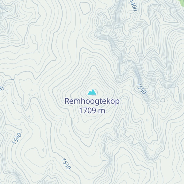 Map of Remhoogtekop