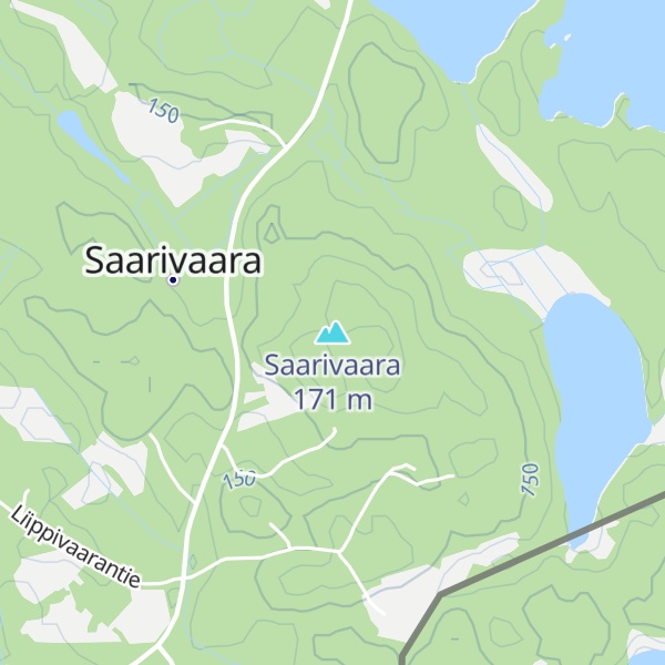 Map of Saarivaara