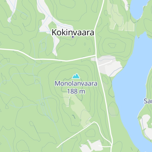 Map of Monolanvaara
