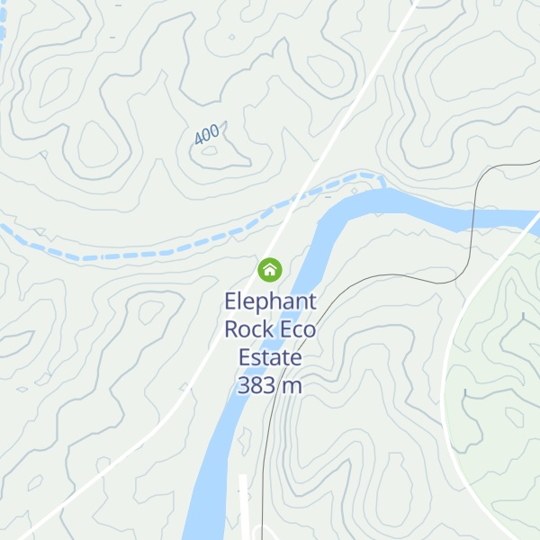 Map of Elephant Rock Eco Estate