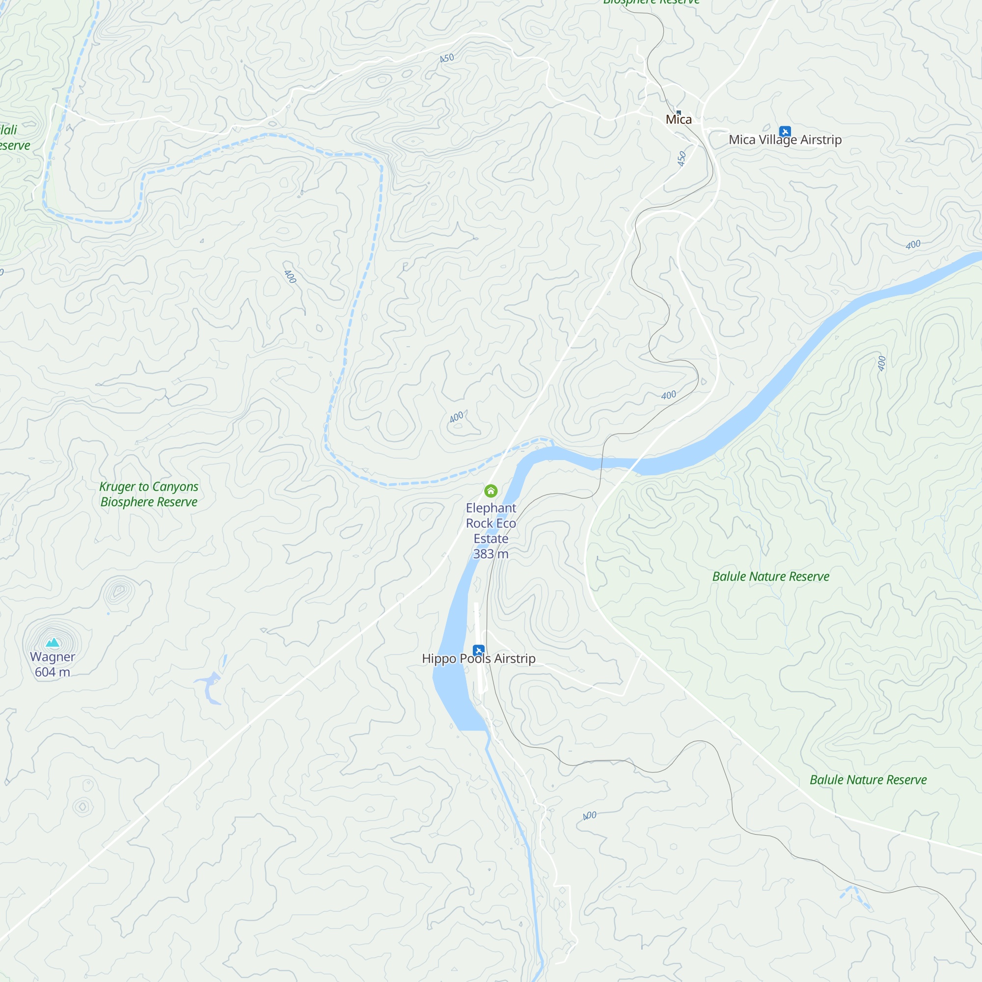 Elephant Rock Eco Estate map