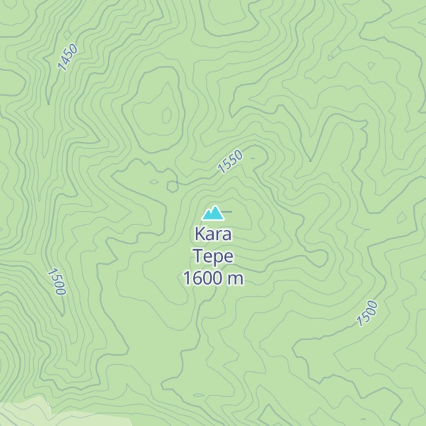 Map of Kara Tepe