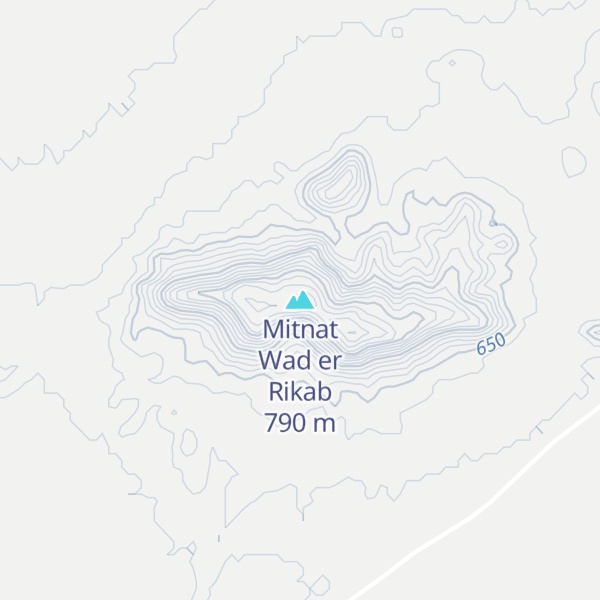 Map of Mitnat Wad er Rikab