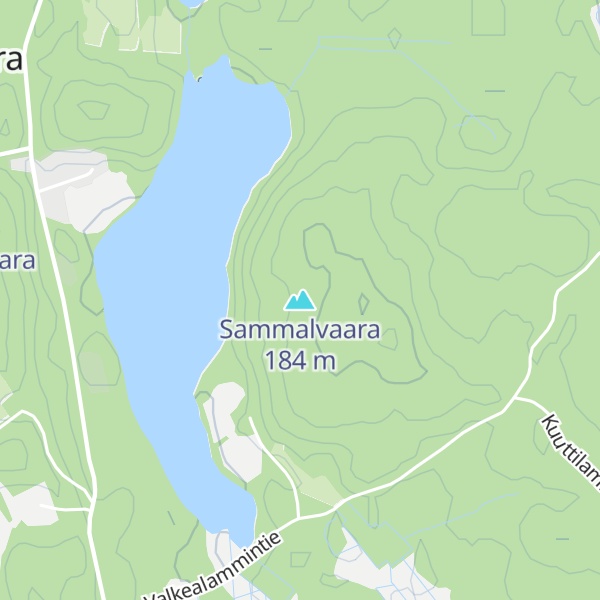 Map of Sammalvaara