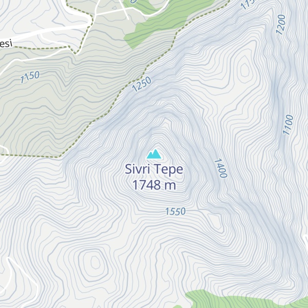 Map of Sivri Tepe