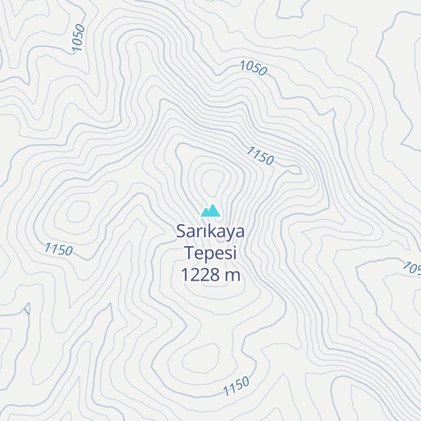 Map of Sarıkaya Tepesi