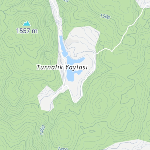 Map of Turnalık yaylası sakarya