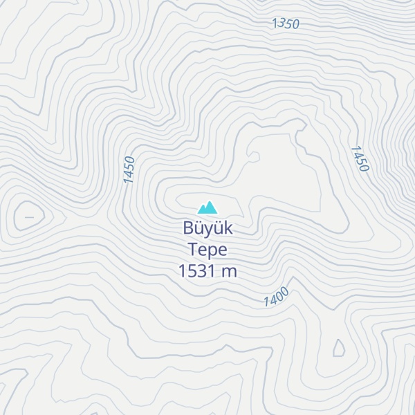 Map of Büyük Tepe