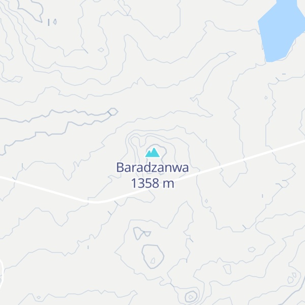 Map of Baradzanwa
