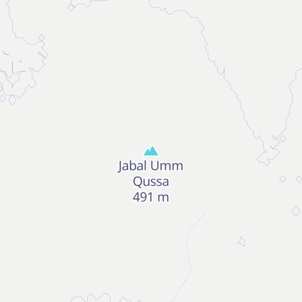 Map of Jabal Umm Qussa