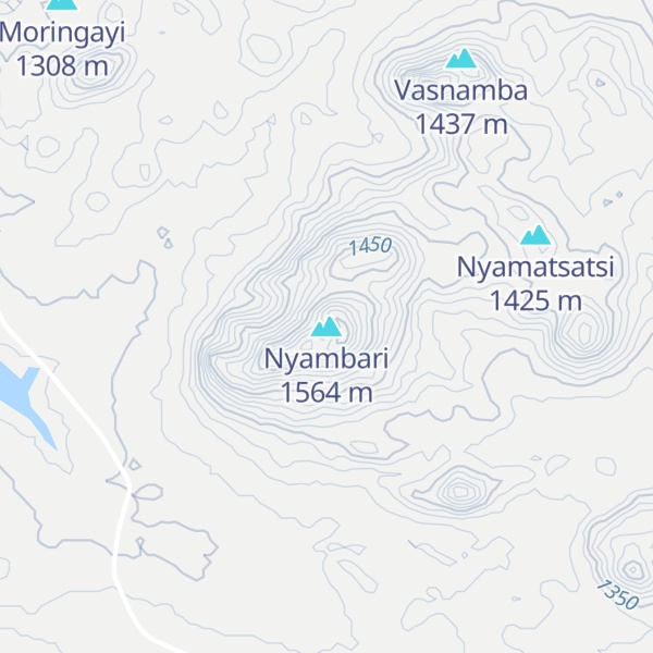 Map of Nyambari