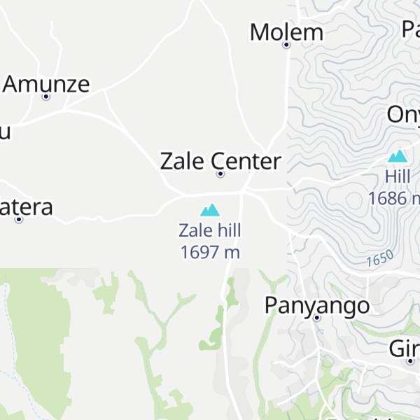Map of Zale hill