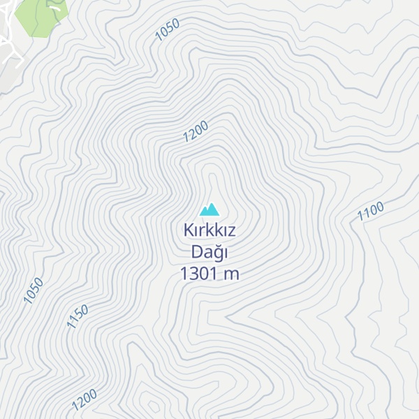 Map of Kırkkız Dağı