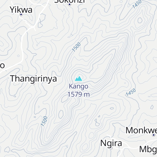 Map of Kango