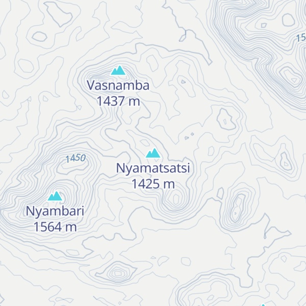 Map of Nyamatsatsi