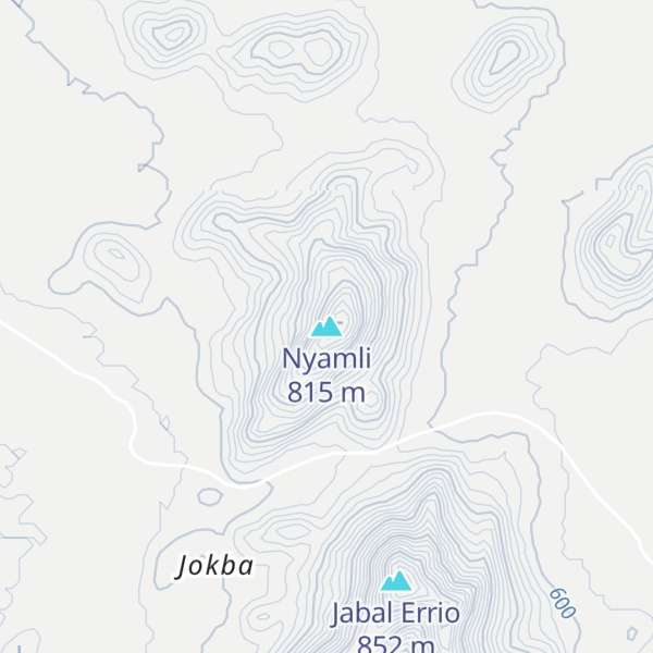 Map of Nyamli