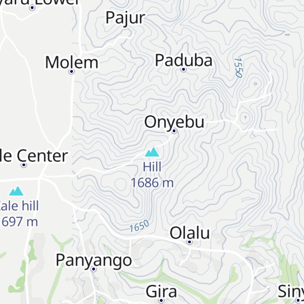 Map of Hill
