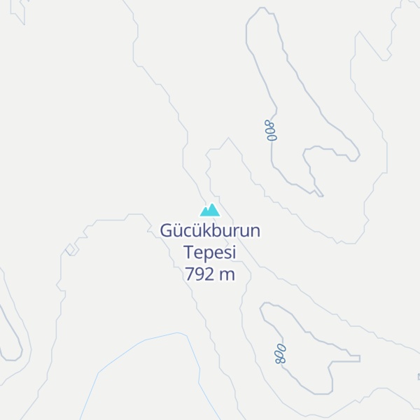 Map of Gücükburun Tepesi