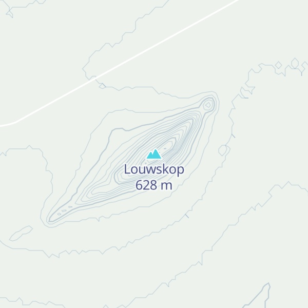 Map of Louwskop
