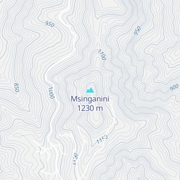 Map of Msinganini