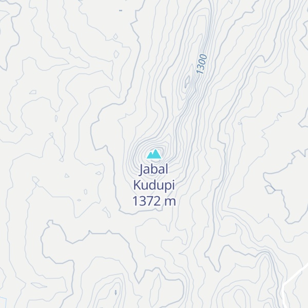 Map of Jabal Kudupi
