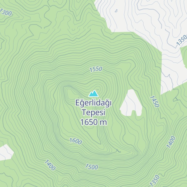 Map of Eğerlidağı Tepesi