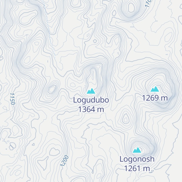 Map of Logudubo
