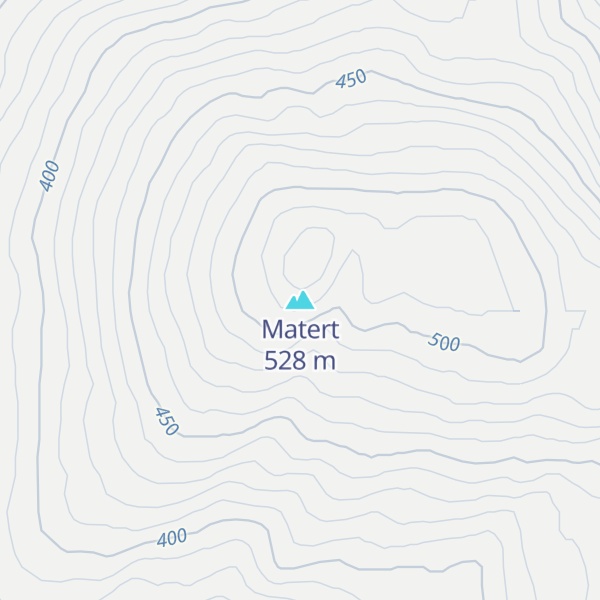 Map of Matert