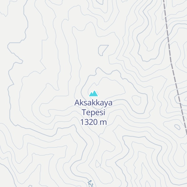 Map of Aksakkaya Tepesi