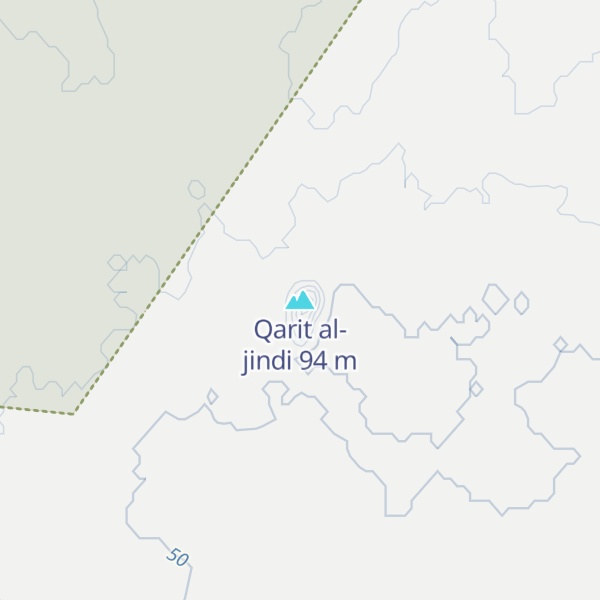 Map of Qarit al-jindi