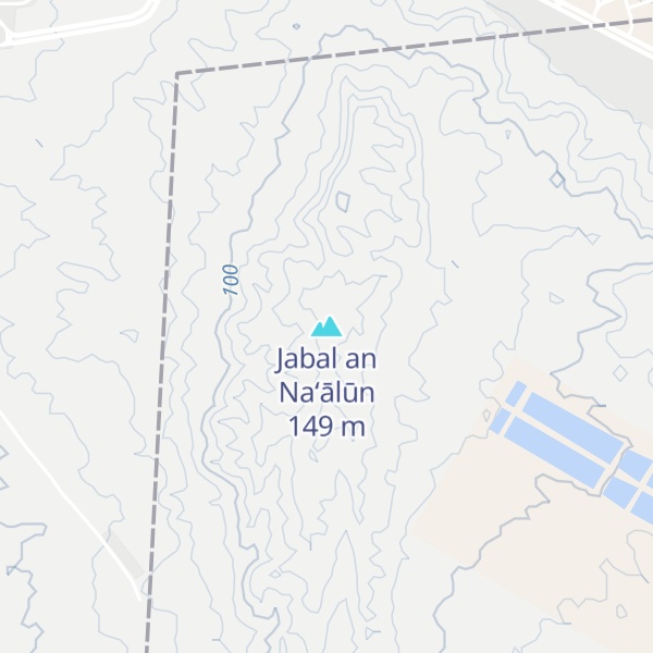 Map of Jabal an Na‘ālūn