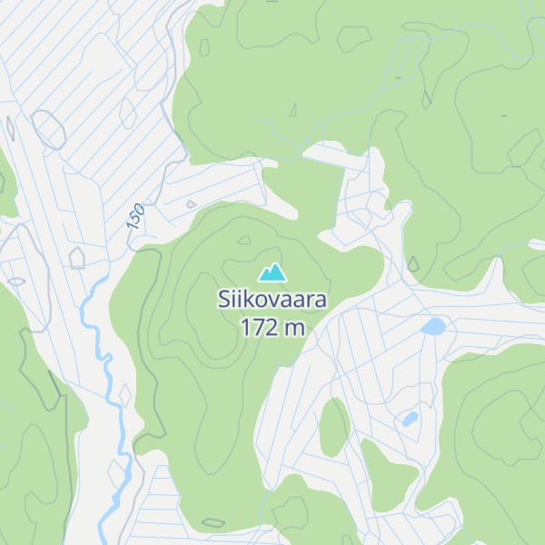 Map of Siikovaara