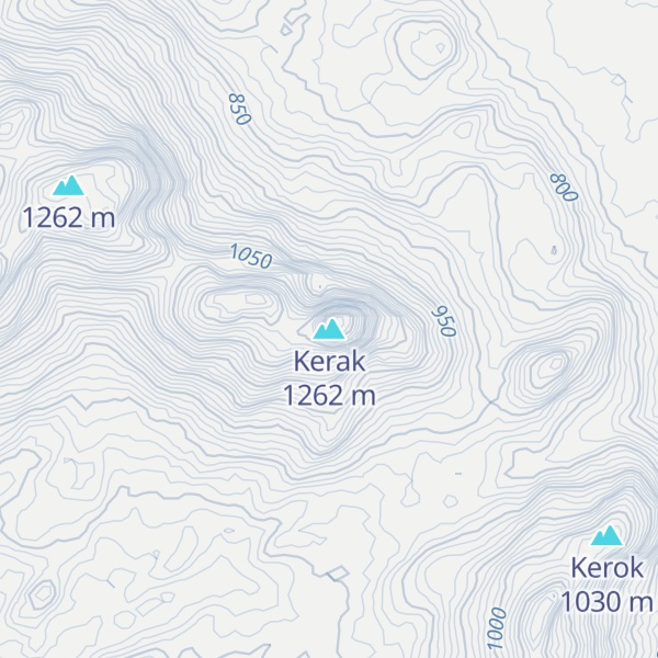 Map of Kerak