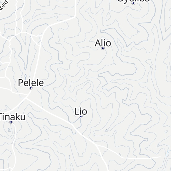 Map of Nyungwe