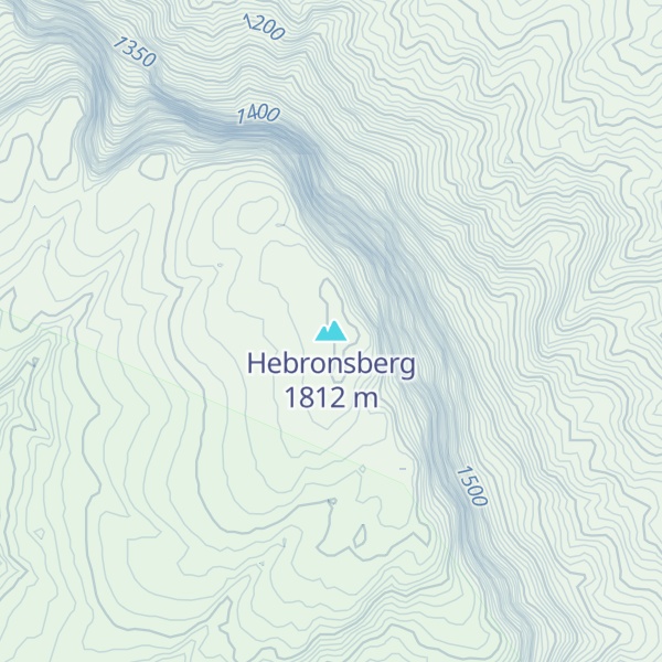 Map of Hebronsberg