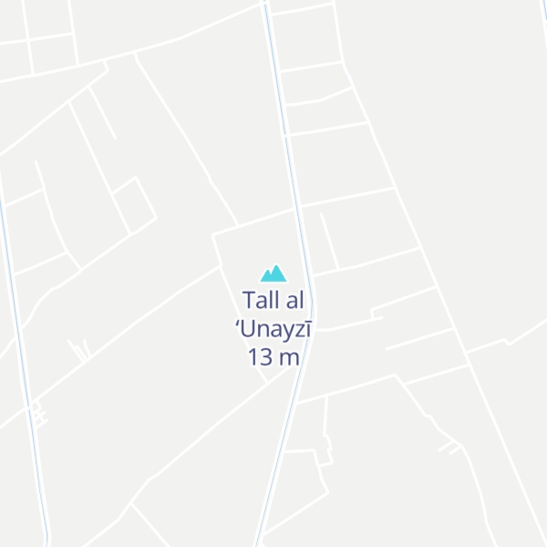 Map of Tall al ‘Unayzī