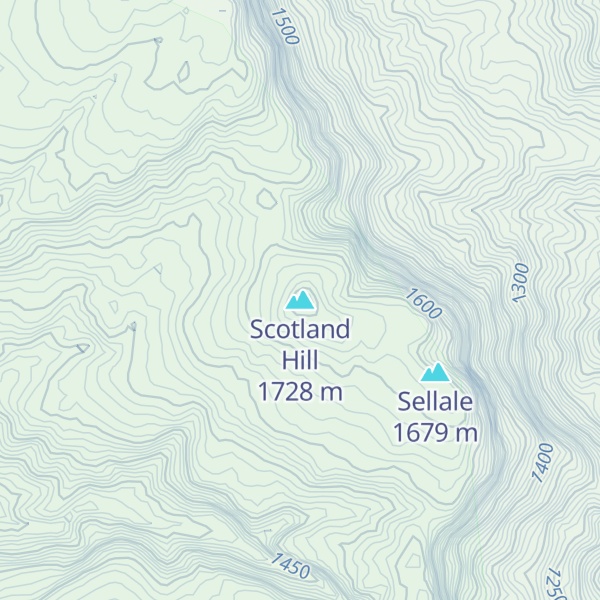 Map of Scotland Hill