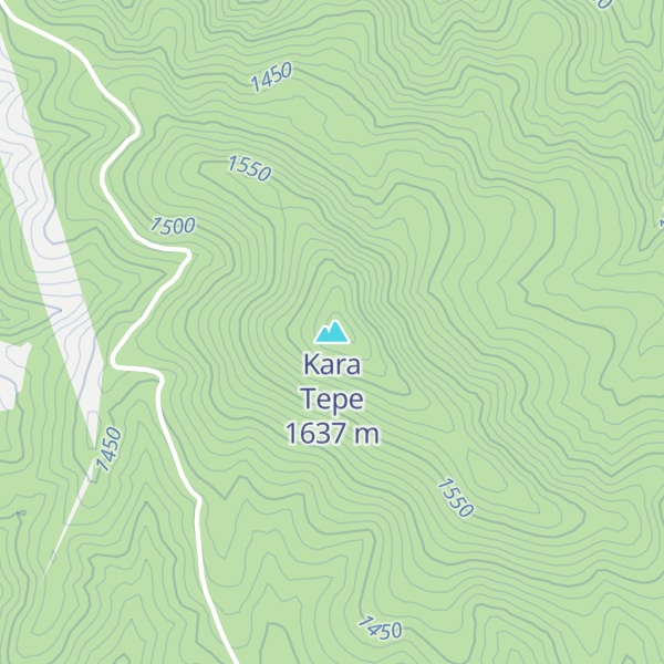 Map of Kara Tepe