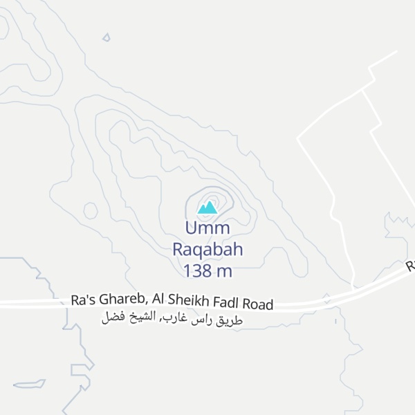 Map of Umm Raqabah