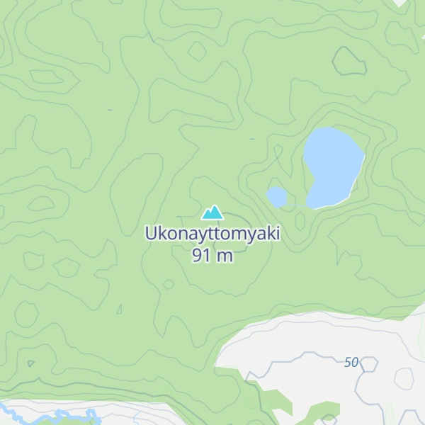 Map of Ukonayttomyaki