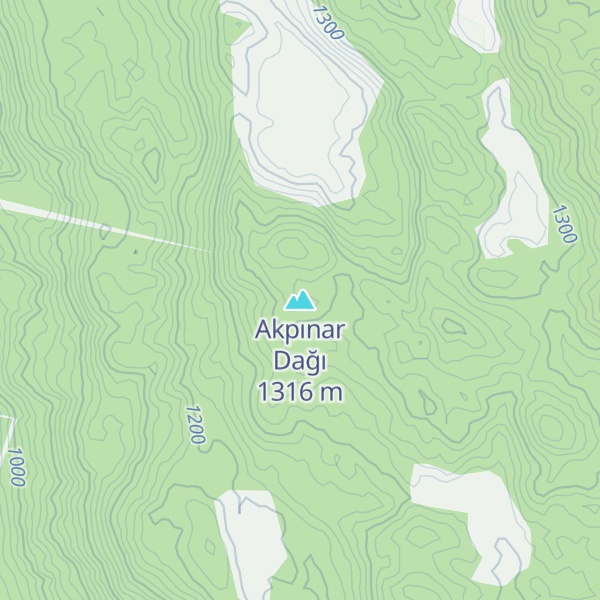 Map of Akpınar Dağı