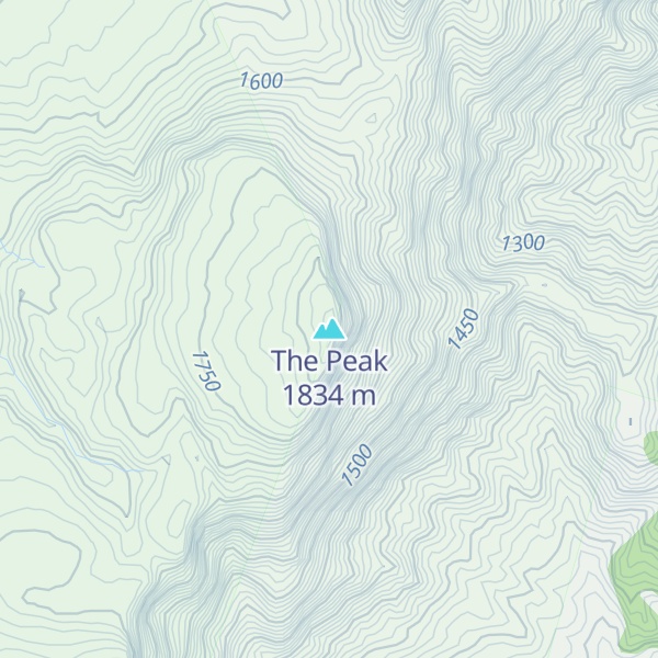Map of The Peak