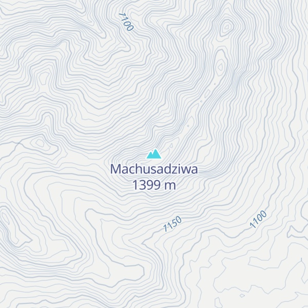 Map of Machusadziwa