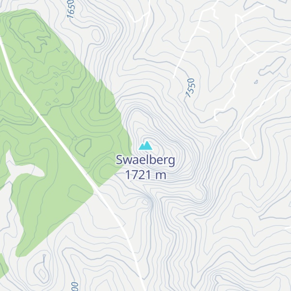 Map of Swaelberg