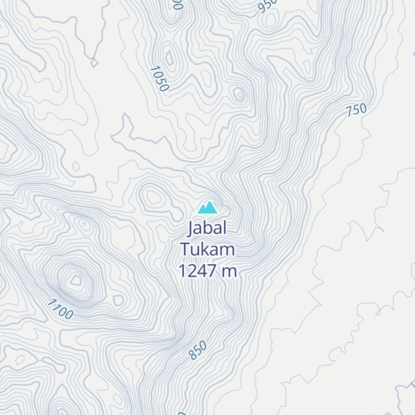 Map of Jabal Tukam