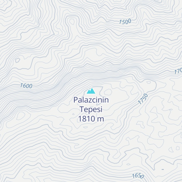Map of Palazcinin Tepesi
