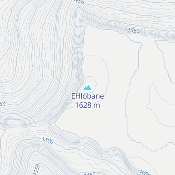 Map of EHlobane