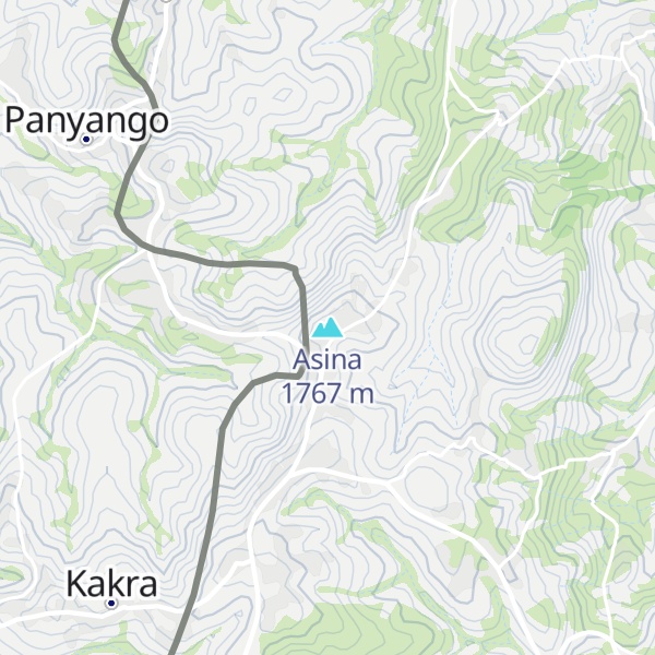 Map of Asina