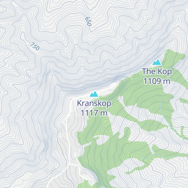 Map of Kranskop