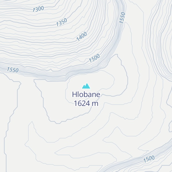 Map of Hlobane